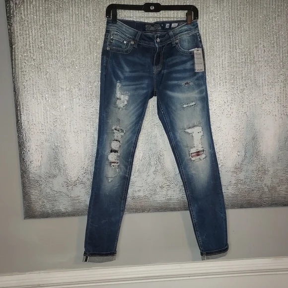 MISS ME Signature Ankle Skinny Stretch jean - Picture 2 of 11